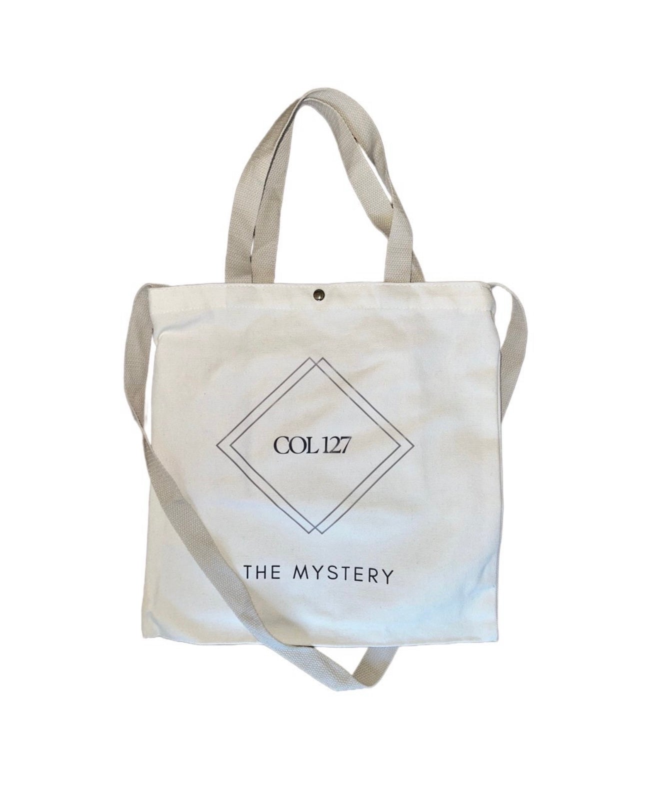 Diamond Canvas Tote - The Mystery Shop